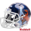 Boise State Broncos NCAA Mini Speed Football Helmet <b>THE BLUE</b>